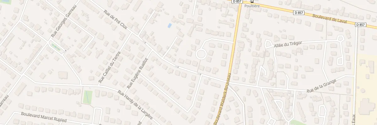Plan du 57 Rue du Pre Clos à Vitré