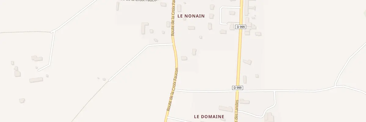 Plan du 11B Rte de la Croix-faucon à Chérencé-le-Héron