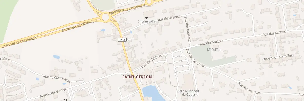 Plan du 63 Rue des Maitres à Ancenis-Saint-Géréon
