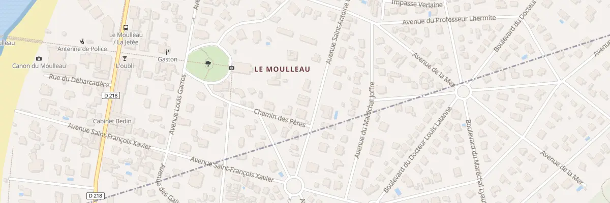 Plan du 15B Av Saint Antoine de Padoue à Arcachon