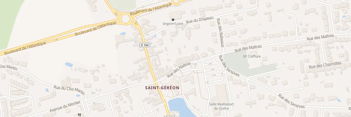 Plan du 51 Rue des Maitres à Ancenis-Saint-Géréon