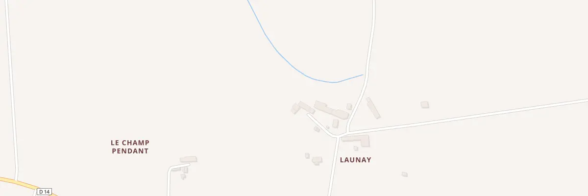 Plan du 5347 Launay à Mellé