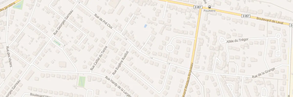 Plan du 49 Rue du Pre Clos à Vitré