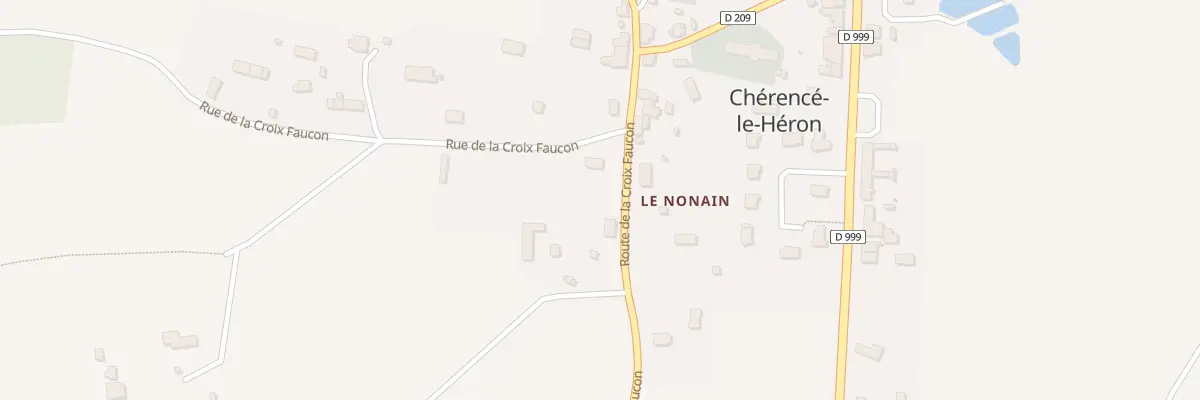 Plan du 26E Rte de la Croix-faucon à Chérencé-le-Héron