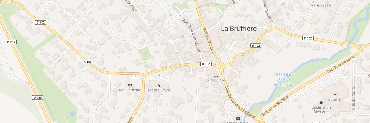 Plan du 2 Rue du bocage à La Bruffière