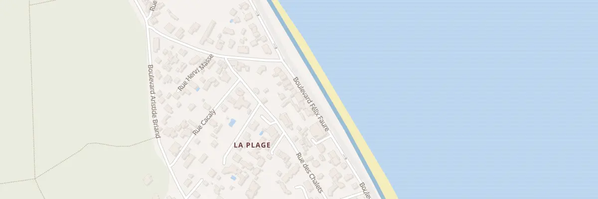 Plan du 6 Bd Félix Faure à Saint-Trojan-les-Bains