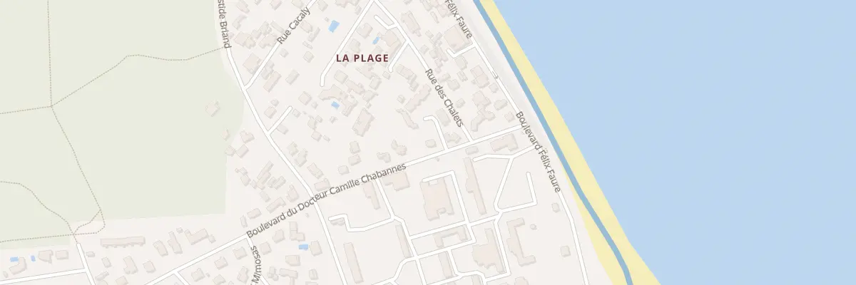 Plan du 8 Bd du Doc Camille Chabannes à Saint-Trojan-les-Bains