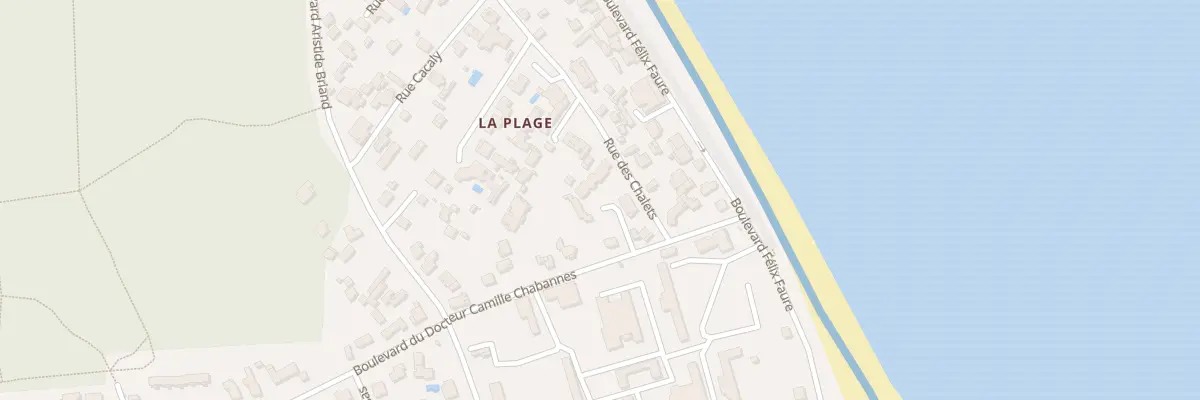 Plan du 6B Bd du Doc Camille Chabannes à Saint-Trojan-les-Bains