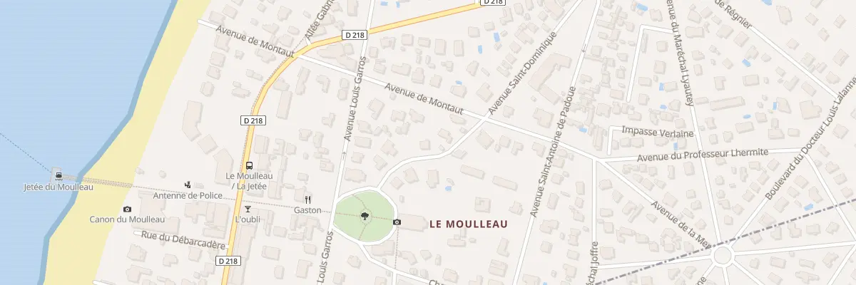 Plan du 29 Av Saint Dominique à Arcachon