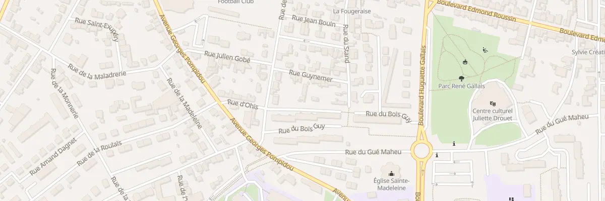Plan du 8B Rue Guynemer à Fougères