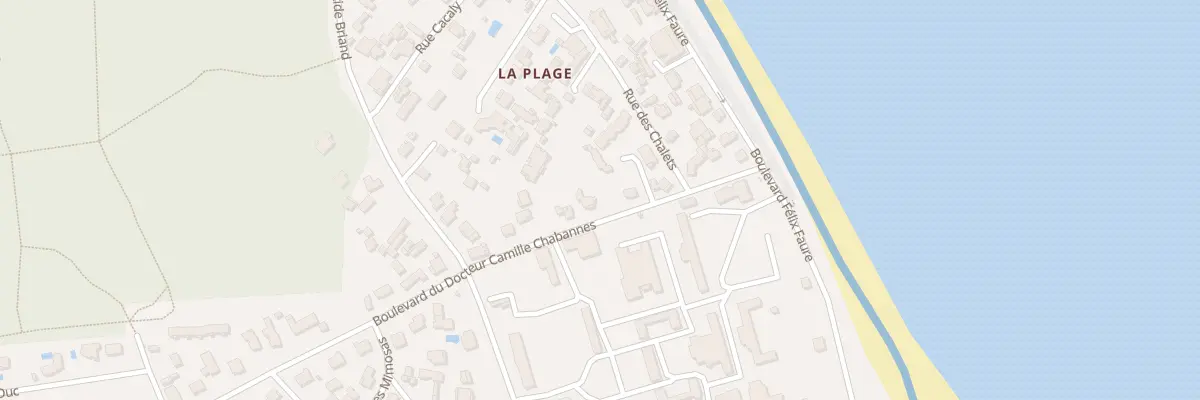 Plan du 10 Bd du Doc Camille Chabannes à Saint-Trojan-les-Bains