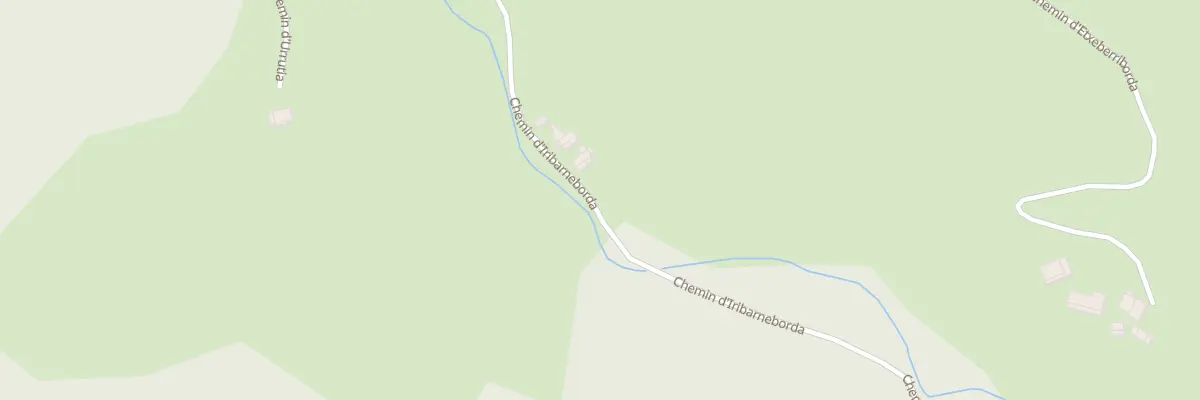 Plan du 6000 Charre Nord à Suhescun