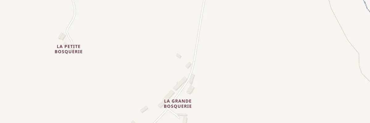 Plan du 1 Grande Bosquerie à Quibou