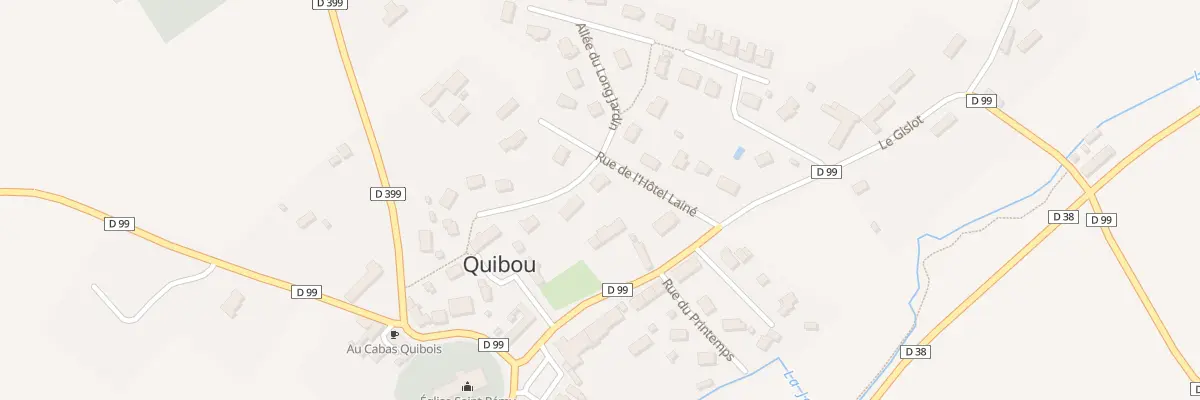 Plan du 8 Lot Le Clos du Presbytere à Quibou