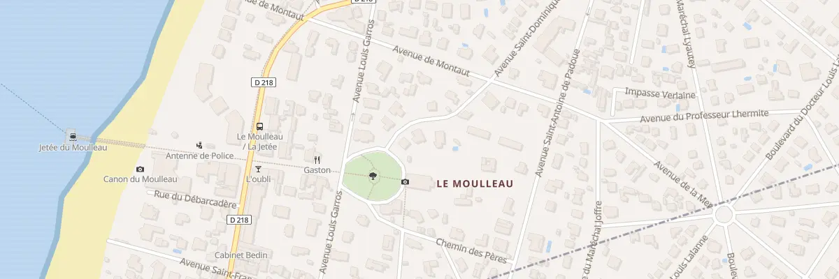 Plan du 18B Av Saint Dominique à Arcachon
