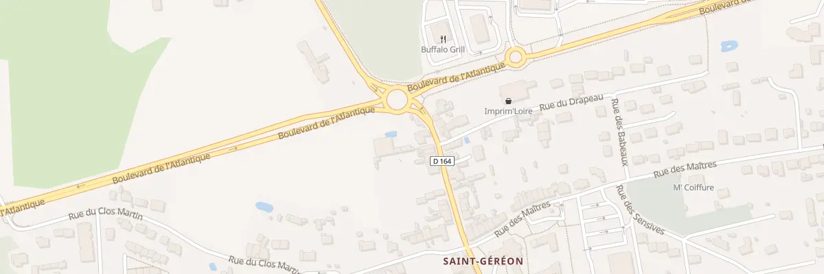 Plan du 117 Rue de la Chevasnerie à Ancenis-Saint-Géréon