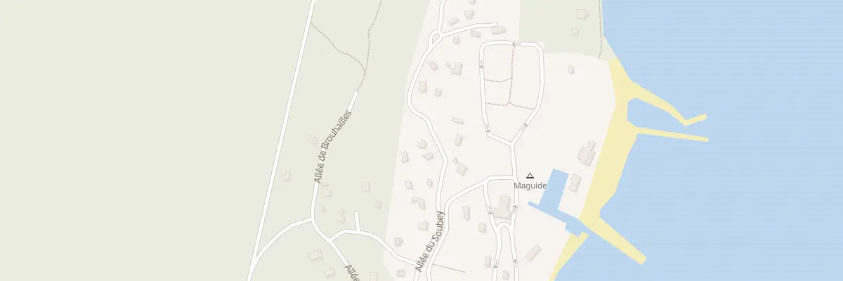 Plan du 285 All du Soubey à Biscarrosse
