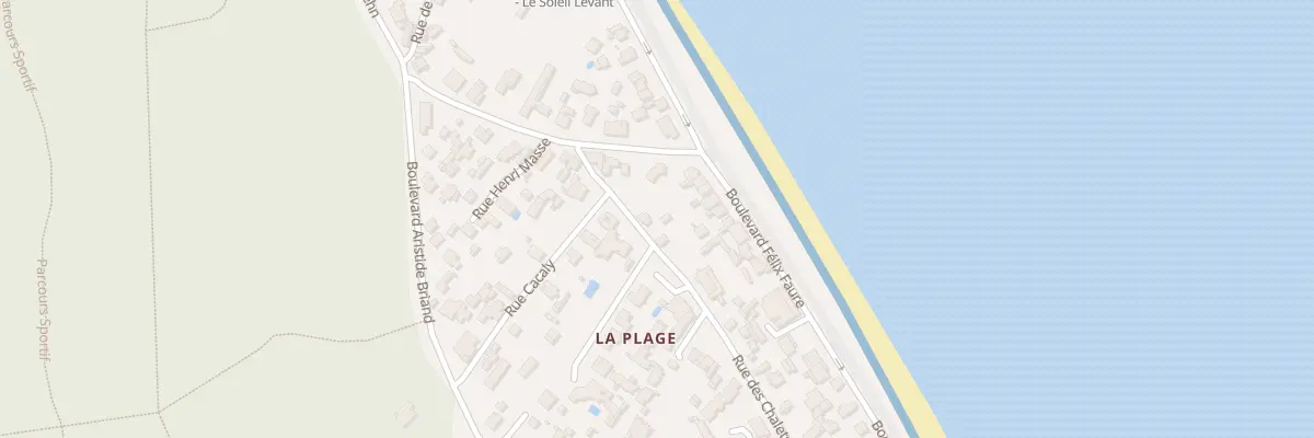 Plan du 7 Rue des Chalets à Saint-Trojan-les-Bains
