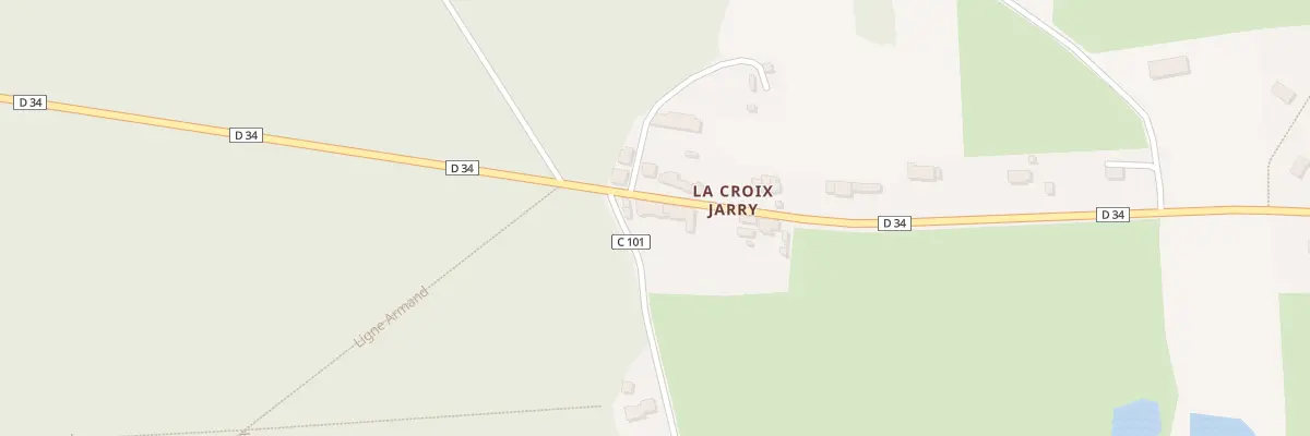 Plan du 7 La Croix Jarry à Juigné-des-Moutiers