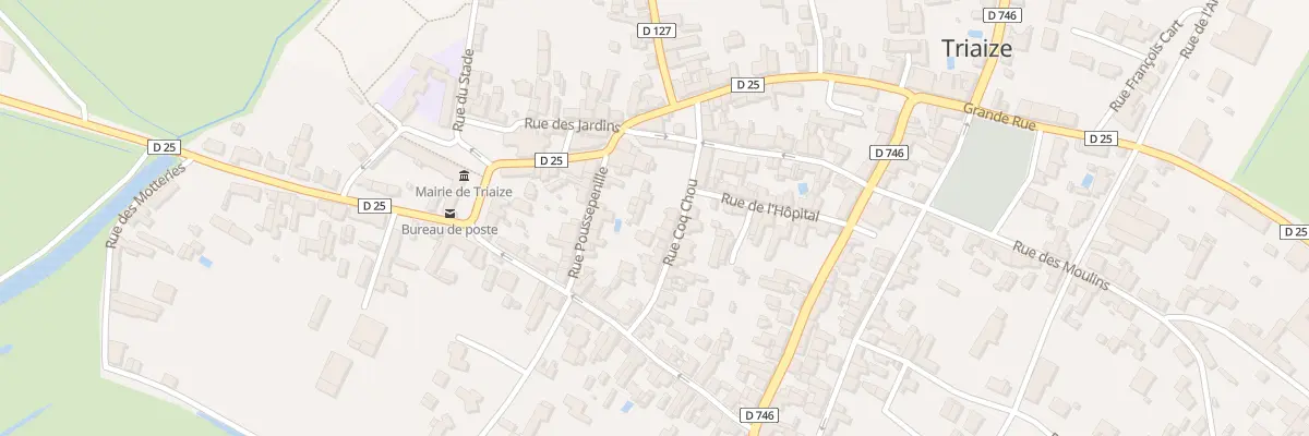 Plan du 4 Rue du coq chou à Triaize