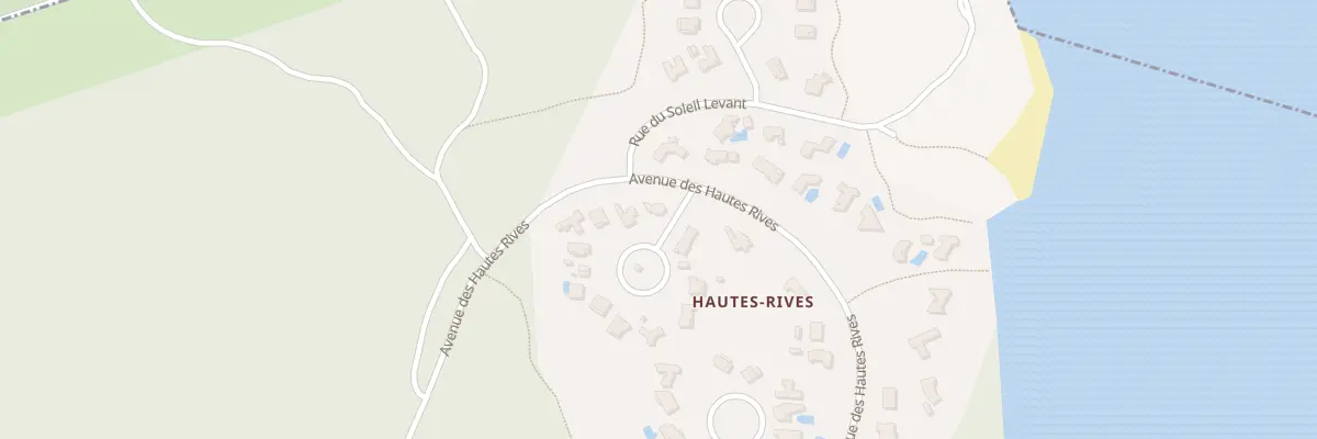 Plan du 2300 Av des Hautes Rives à Biscarrosse