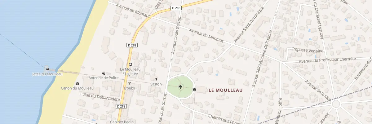 Plan du 37 Av Saint Dominique à Arcachon