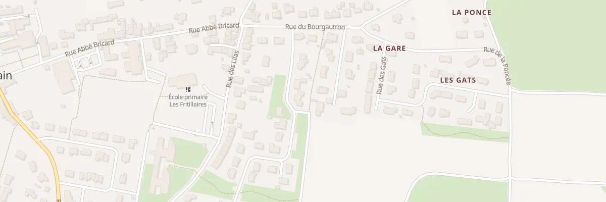 Plan du 5 Rue des Champs-Chevaux à Orée d’Anjou
