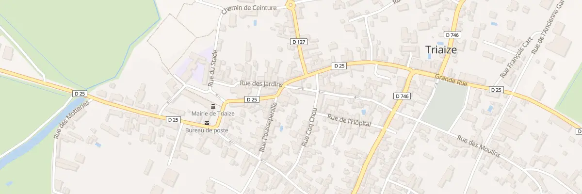 Plan du 10 Gr Grande Rue à Triaize