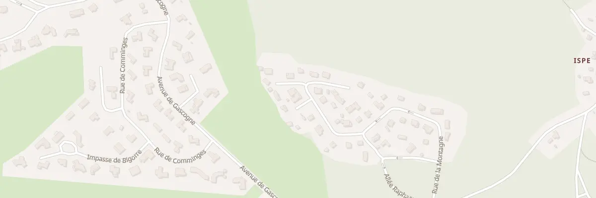 Plan du 14 Imp de la Montagne à Biscarrosse