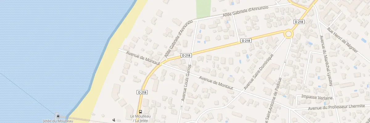 Plan du 1 Av Louis Garros à Arcachon