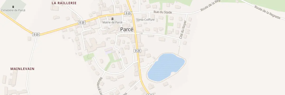 Plan du 15 Rue des Forges à Parcé