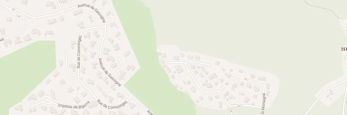 Plan du 10 Imp des Dunes à Biscarrosse