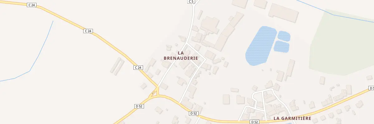 Plan du 16 La Brenauderie à Saint-Martin-des-Noyers