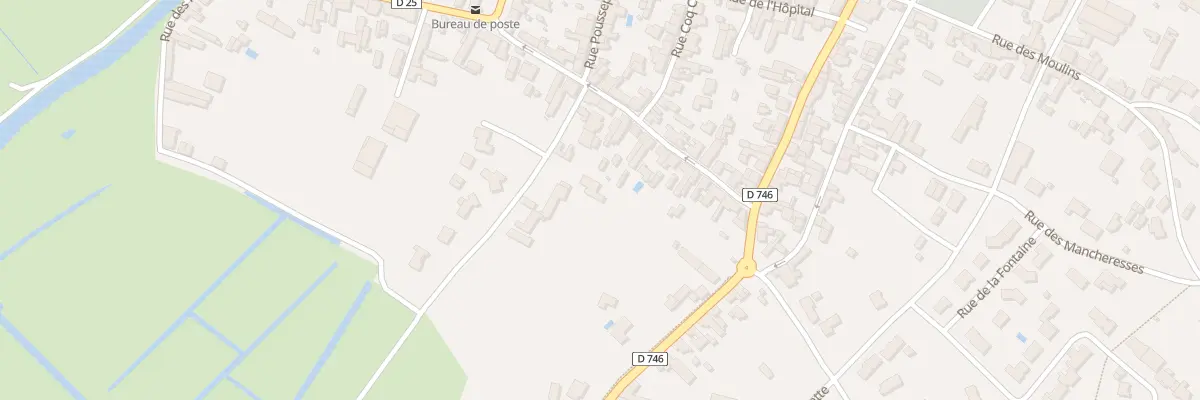 Plan du 3T Rue poussepenille prolongée à Triaize