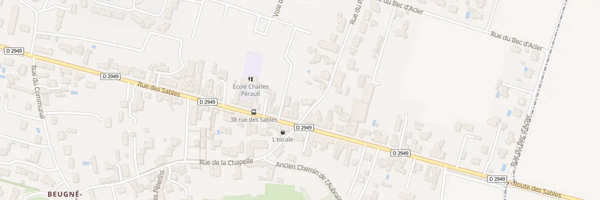 Plan du 55 Rue des sables aux Magnils-Reigniers