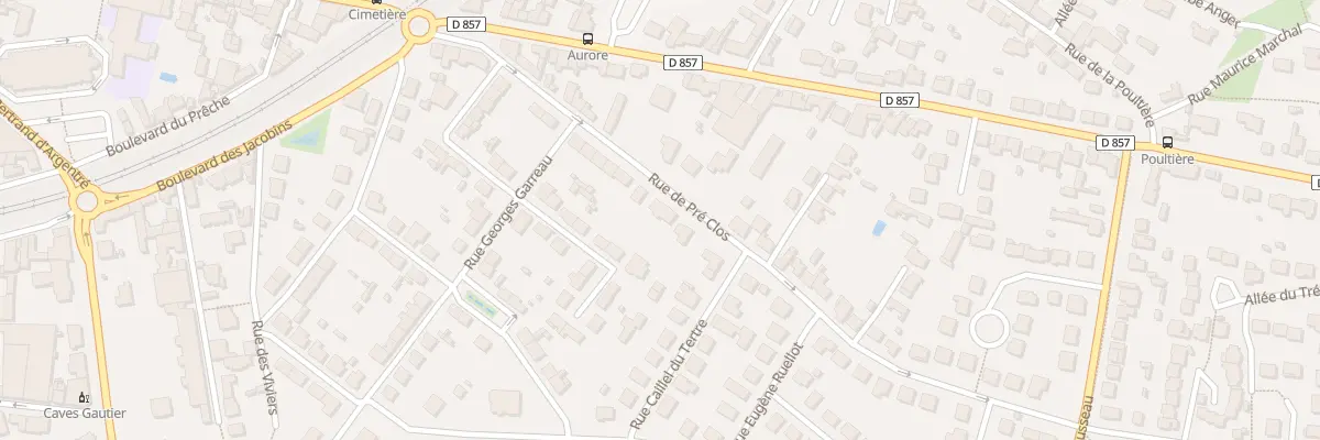 Plan du 26 Rue du Pre Clos à Vitré