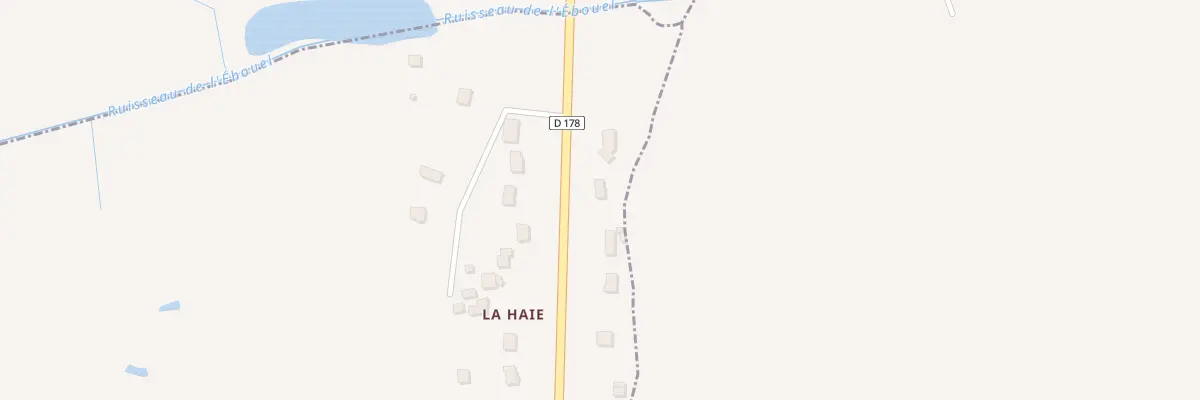 Plan du 10 La Haie à Domalain