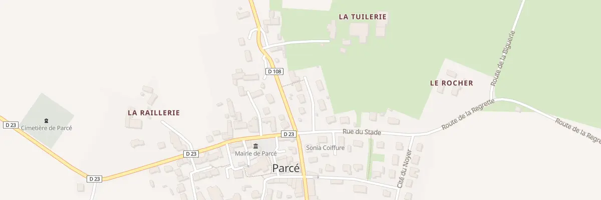 Plan du 5309 Lot Les Tilleuls à Parcé