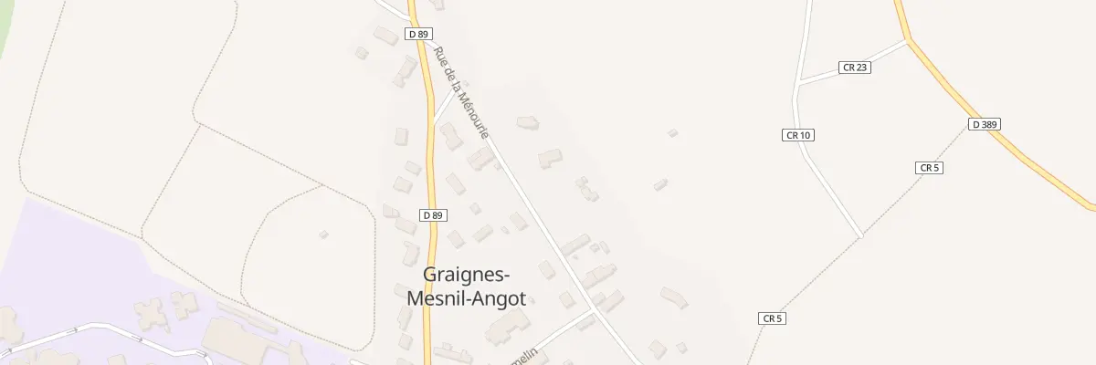 Plan du 364 Rue de la Menouerie à Graignes-Mesnil-Angot