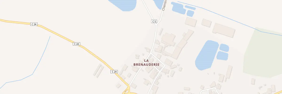 Plan du 54 La Brenauderie à Saint-Martin-des-Noyers