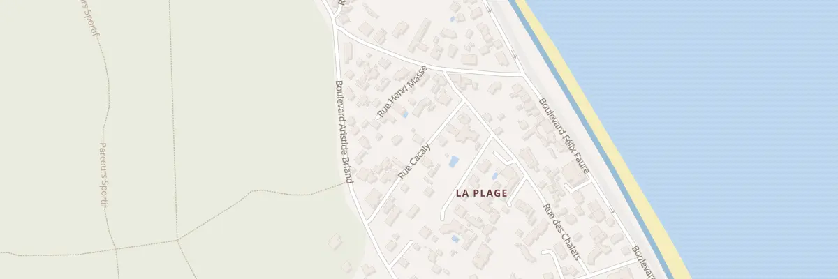 Plan du 5 Rue Cacaly à Saint-Trojan-les-Bains