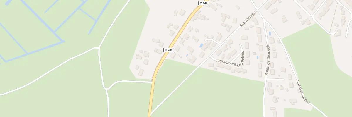 Plan du 67 Rue nationale à Triaize