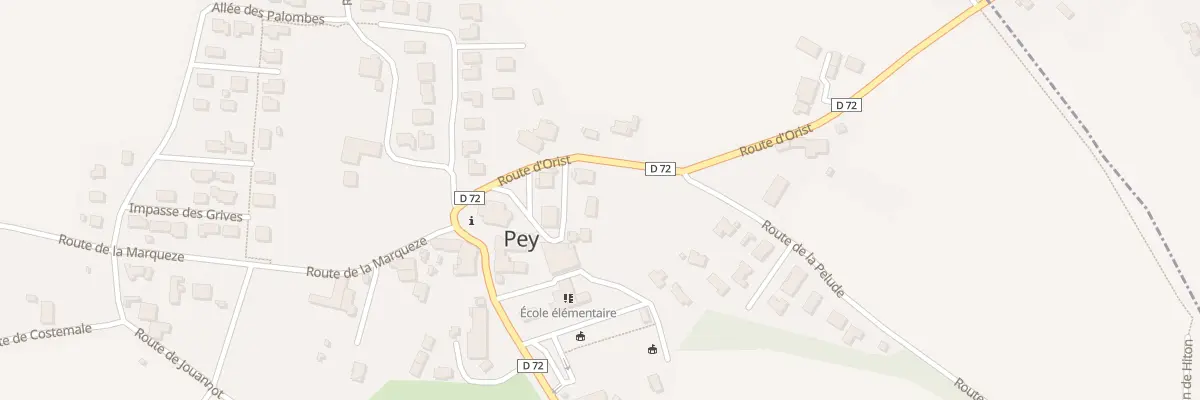 Plan du 29 Imp du Puits à Pey