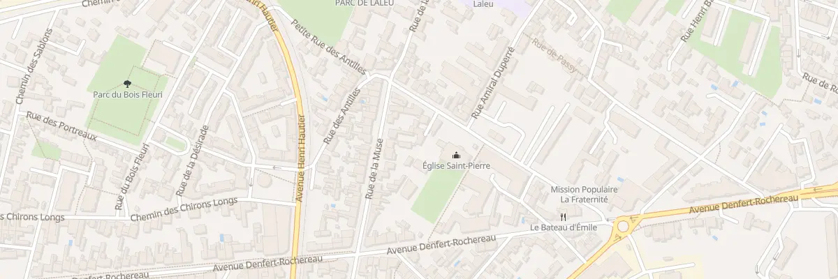 Plan du 6T Rue Jacques Henry à La Rochelle