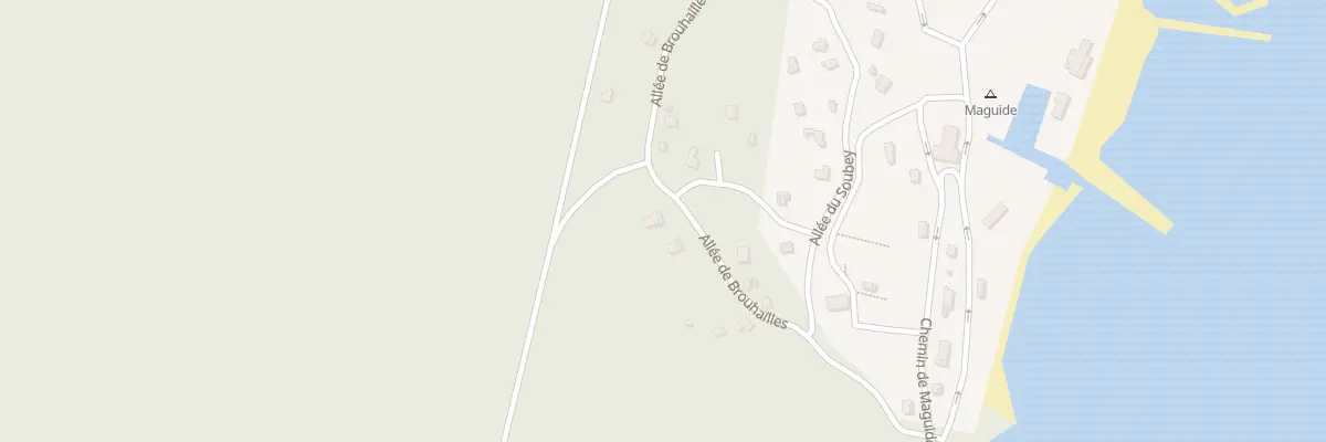 Plan du 265 All de Brouhailles à Biscarrosse
