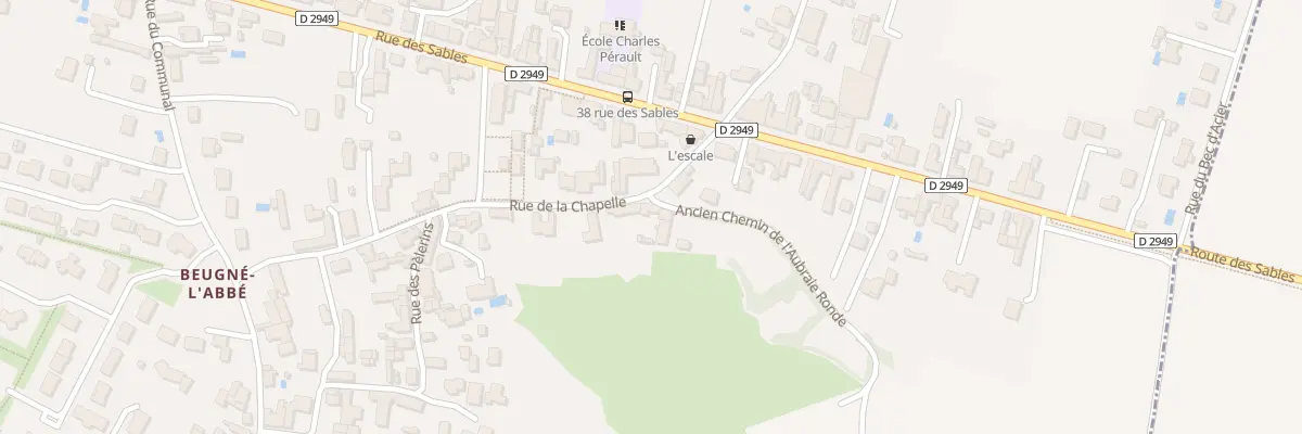 Plan du 3 Rue de la chapelle aux Magnils-Reigniers