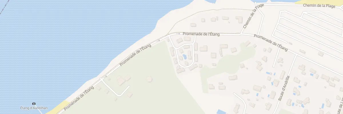 Plan du 400 Prom de l’Etang à Aureilhan