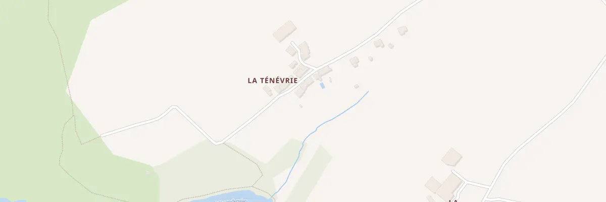 Plan du 5834 La Tenevrie à Boussay