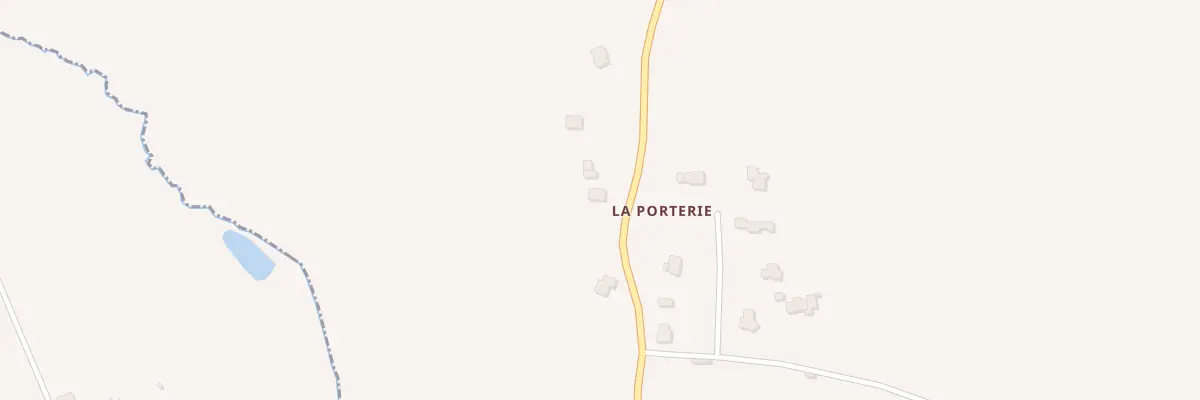 Plan du 38 La Porterie à Parigné