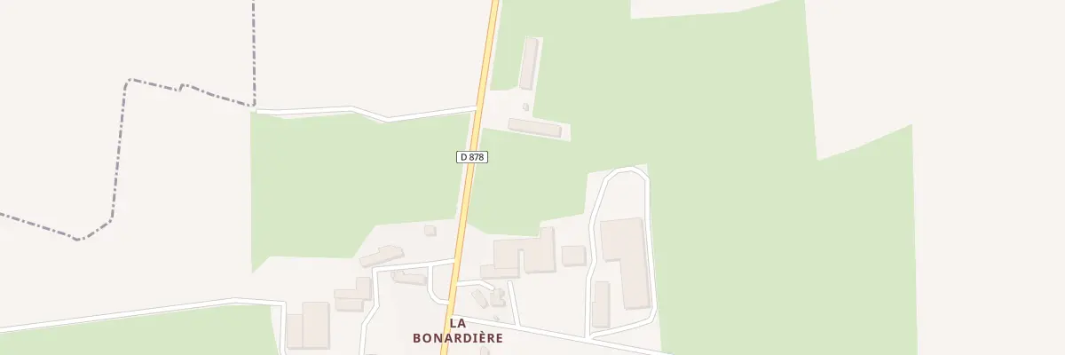 Plan du 12 La Bonodière à La Chapelle-Glain
